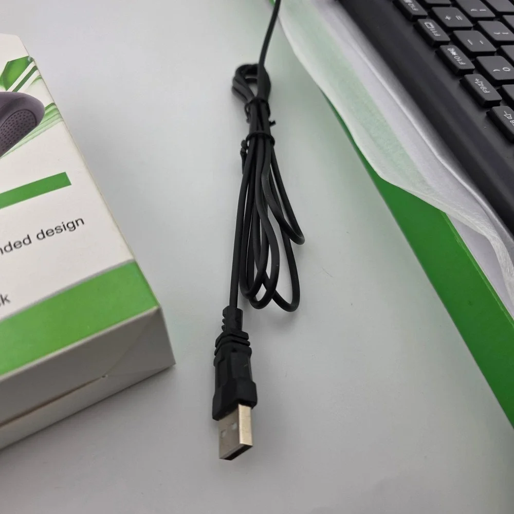 BT Wired Optical Mouse and Keyboard Set‎ USB Full Size